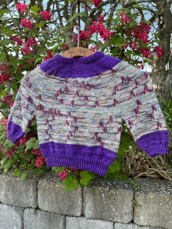 Ellie Babysweater ENG billede 5