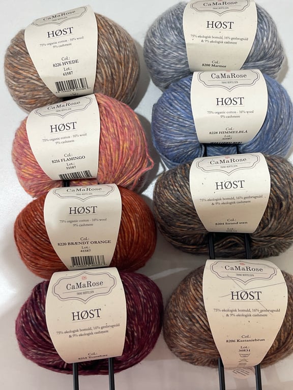 Garn: HØST - CaMaRose billede 2