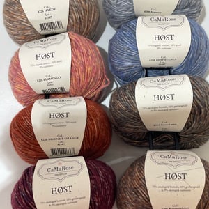Garn: HØST - CaMaRose – produktbillede