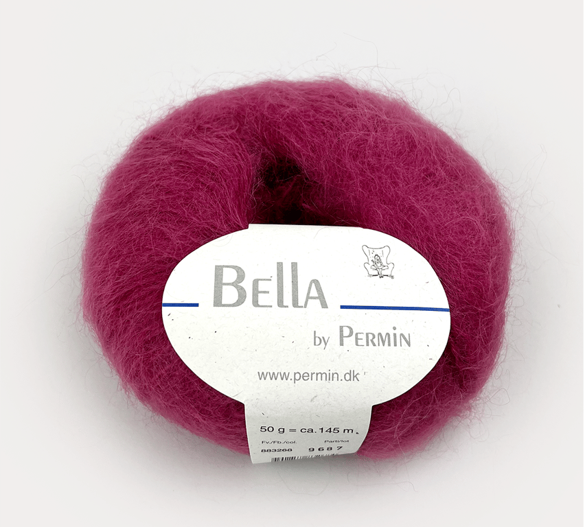 Kit: Fat Fur Hat i Bella by Permin garn (15)