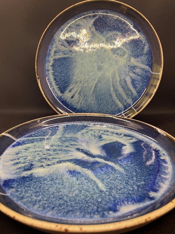 Frokost- tallerken i farven "Ishav"  Ø = 21 cm"