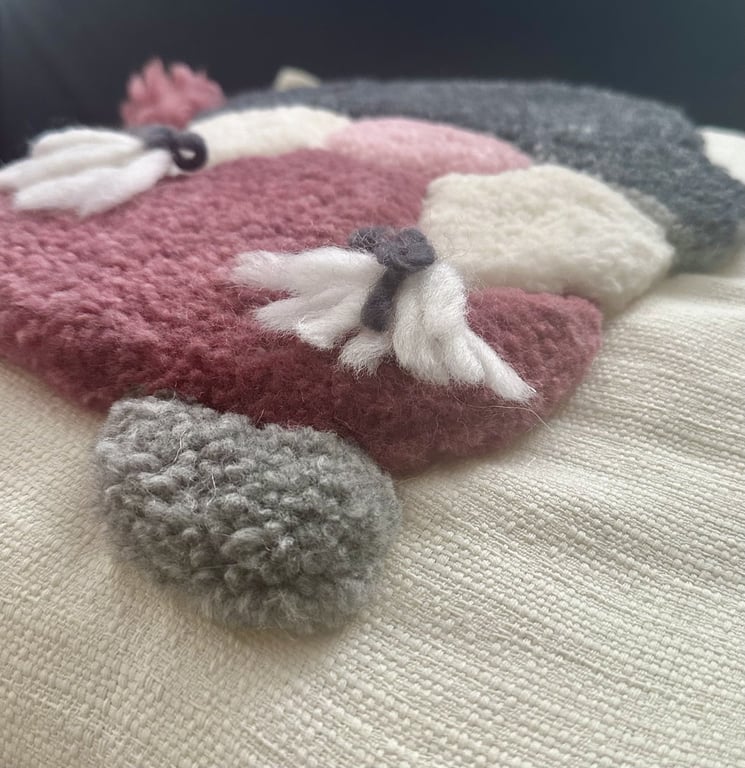 Julepudebetræk med tuftet nisse.  billede 4