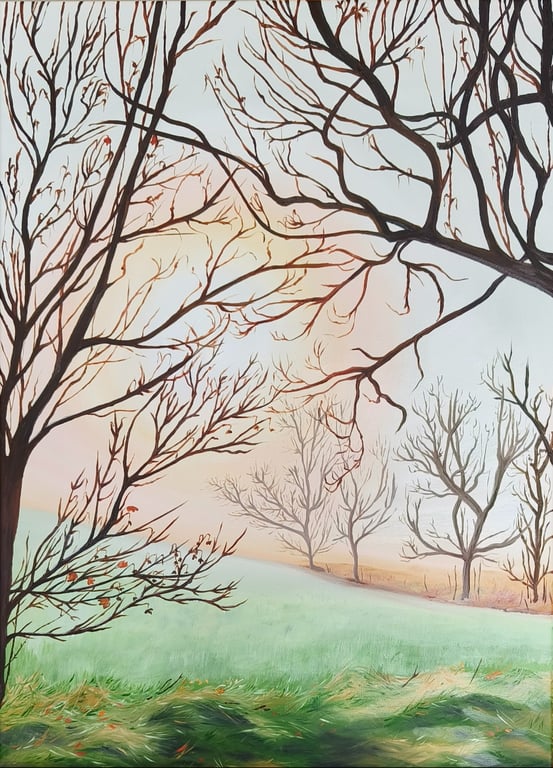 Morgensol med dis 50*70