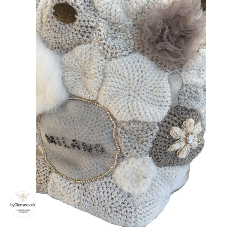 Eksklusiv Rejsetaske m/ læderhåndtag billede 3