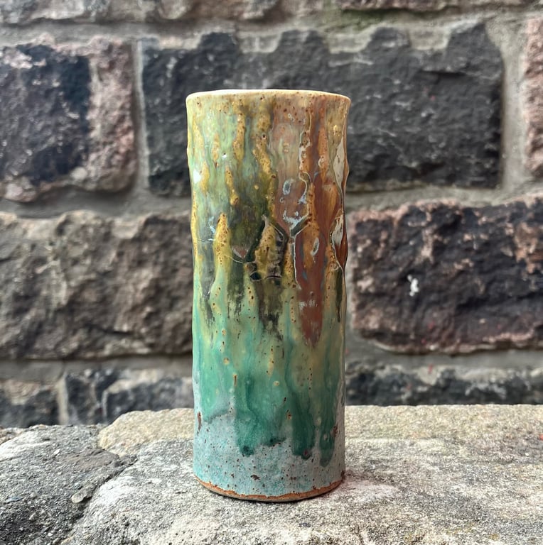 Vase, facetskåret  billede 4