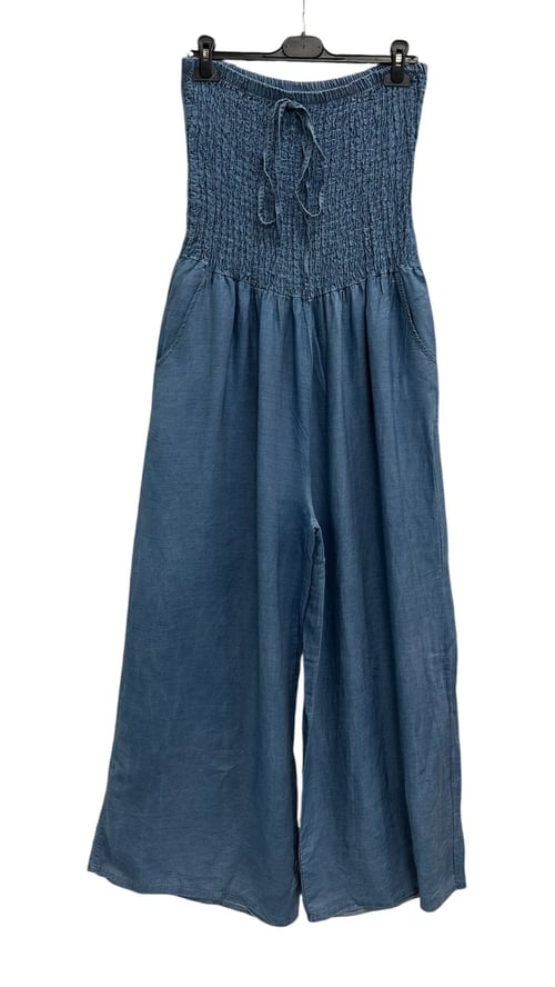 Augusta Jumpsuit, Denim blue. Onesize 36-46. (2)