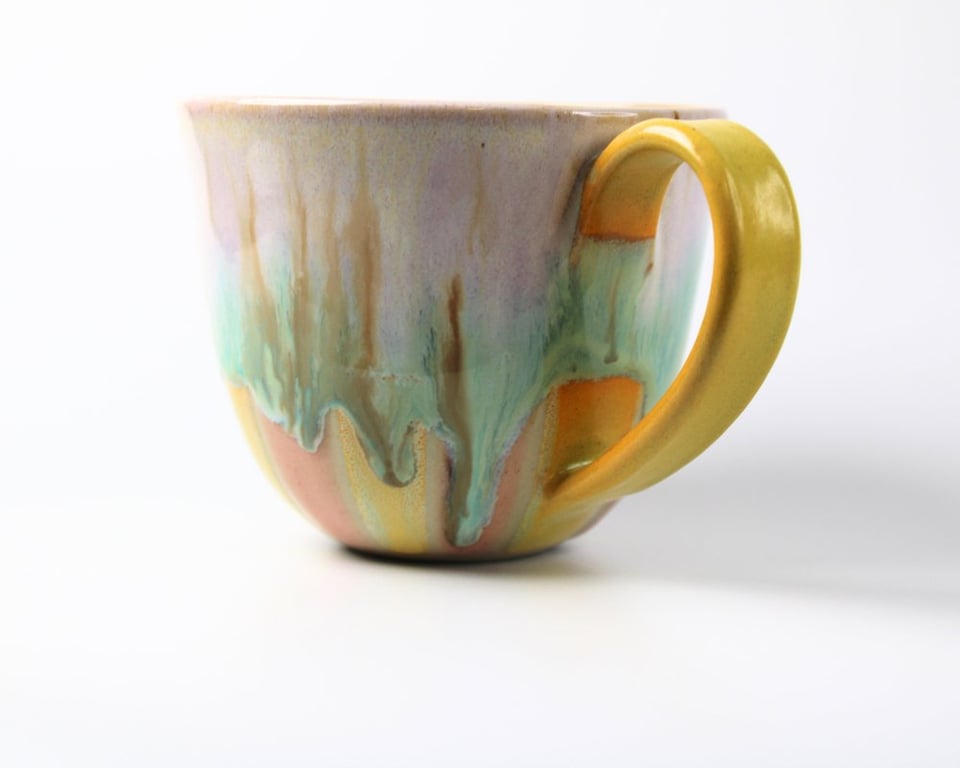 Cirkus - Pasteller m. gul hank.