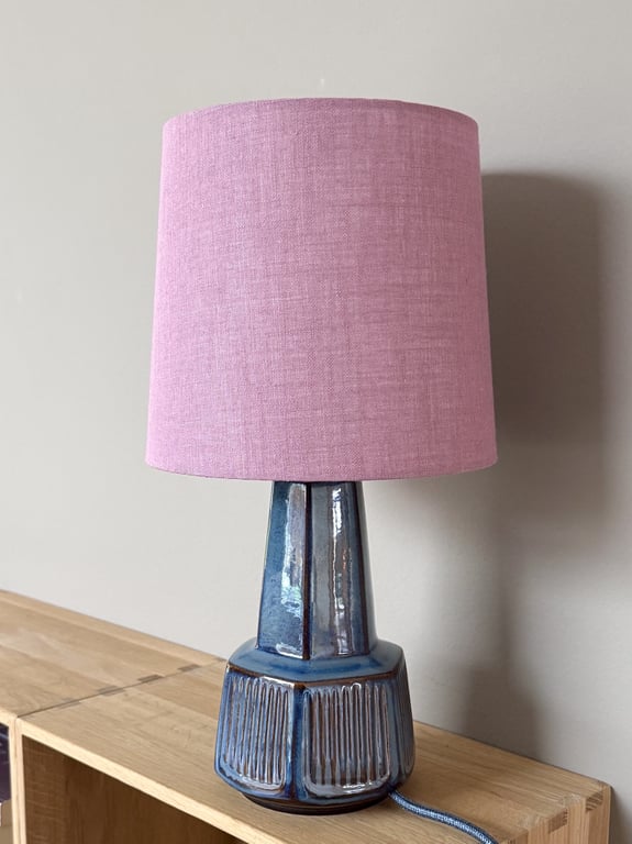 Upcycled vintage bordlampe - Søholm Keramik