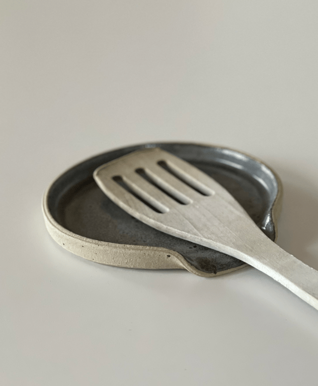 Spoonrest, granitgrå billede 2