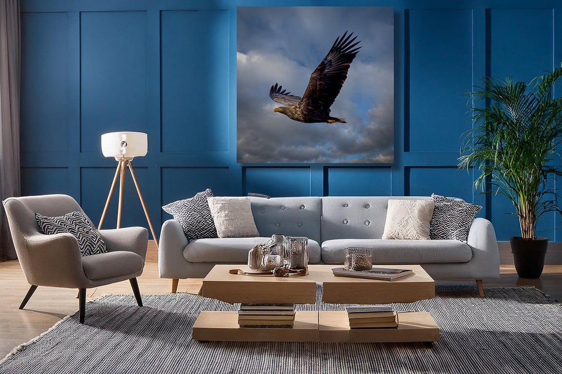 MELLEM HIMMEL OG HAV: ET ØJEBLIK MED HAVØRNEN  billede 2