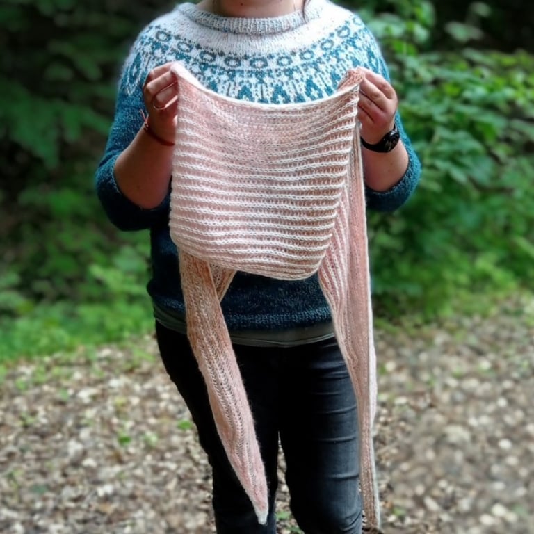 Sky Shawl billede 5