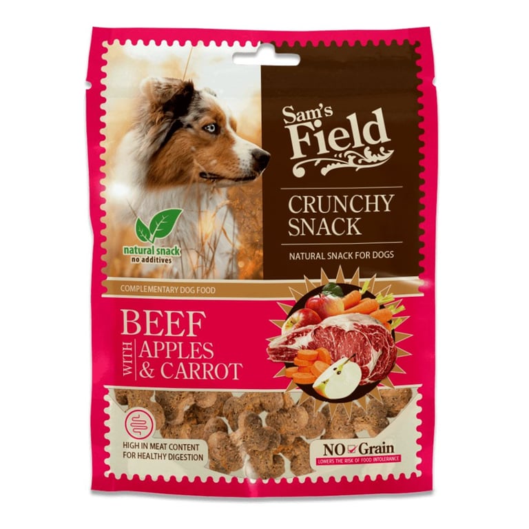 Sam’s Field Crunchy Cracker Beef w/ Apples &amp; Carrot