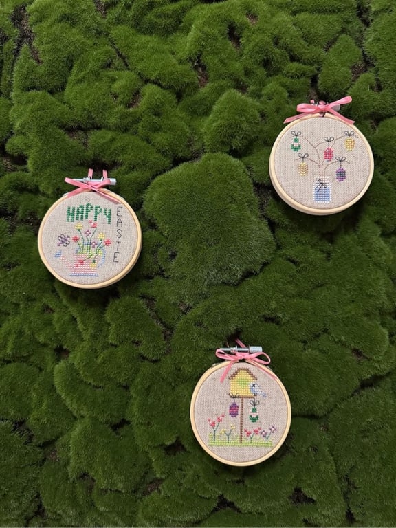 3 Happy Easter påskeophæng 2053-1