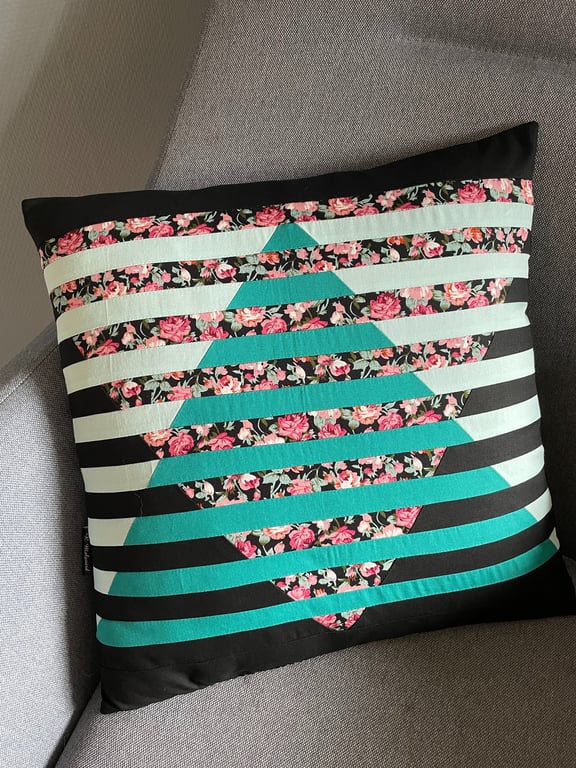 3 D patchwork dækkeservietter, tasker, puder mm billede 2