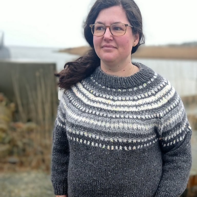 Blue Monday Sweater - Voksen billede 2