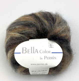 Kit: Florlet raglandbluse på store pinde i Bella color by Permin (8)