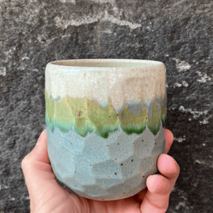 Facetskåret unika kop – produktbillede