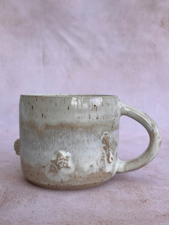 Strand kop. 390 ml. H: 8 cm