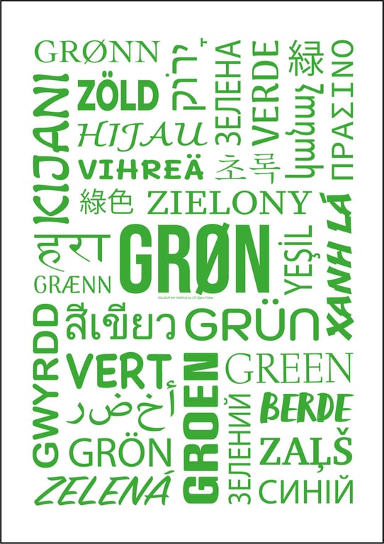 Farven grøn billede 2