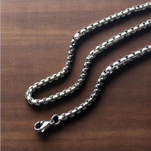 Kæde 2mm - 60cm (3)