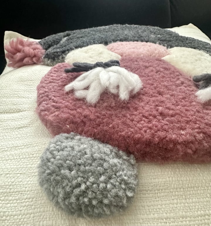 Julepudebetræk med tuftet nisse.  billede 3