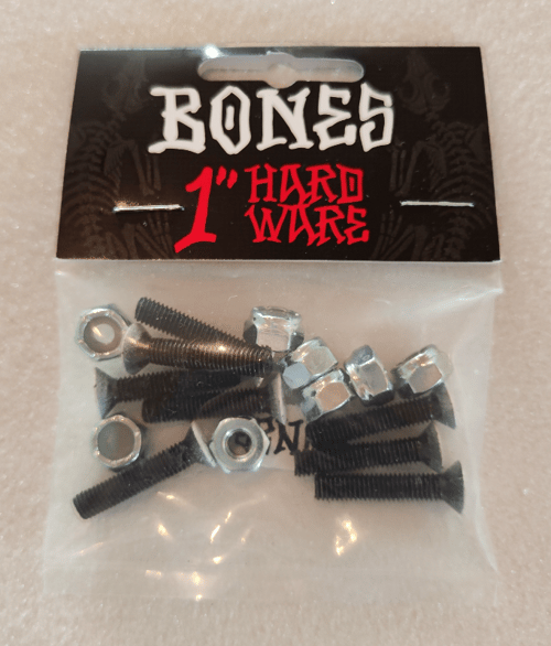 Bones, Allen 1", Black w. White head (2)