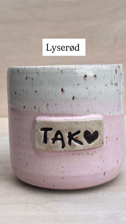 Kop med tekst på plade billede 4