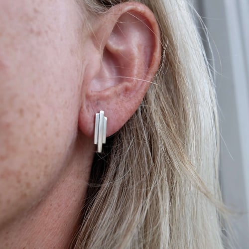 Lulu small ørering sølv