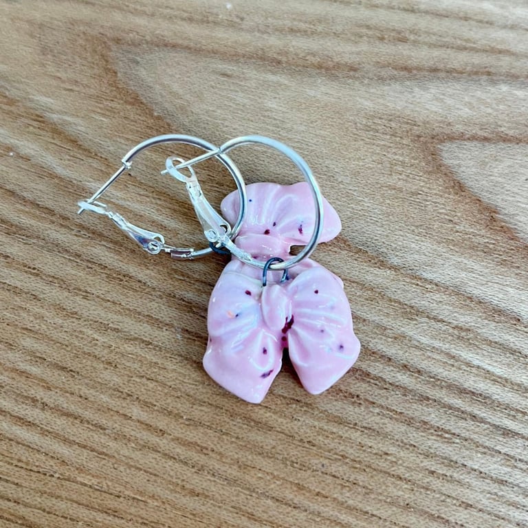 Sløjfe Øreringe billede 4