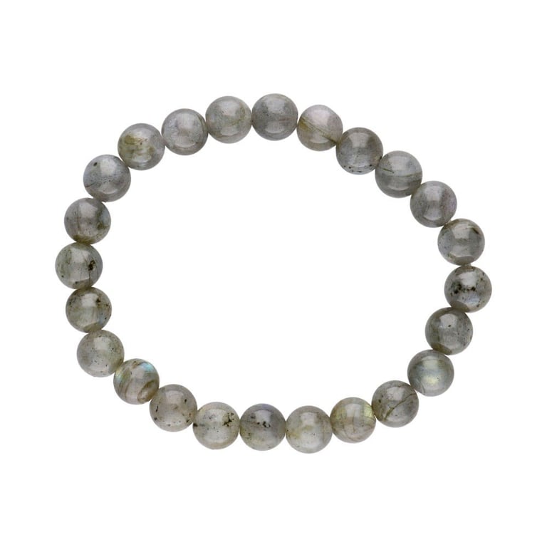 Labradorite krystalarmbånd 8mm (3)