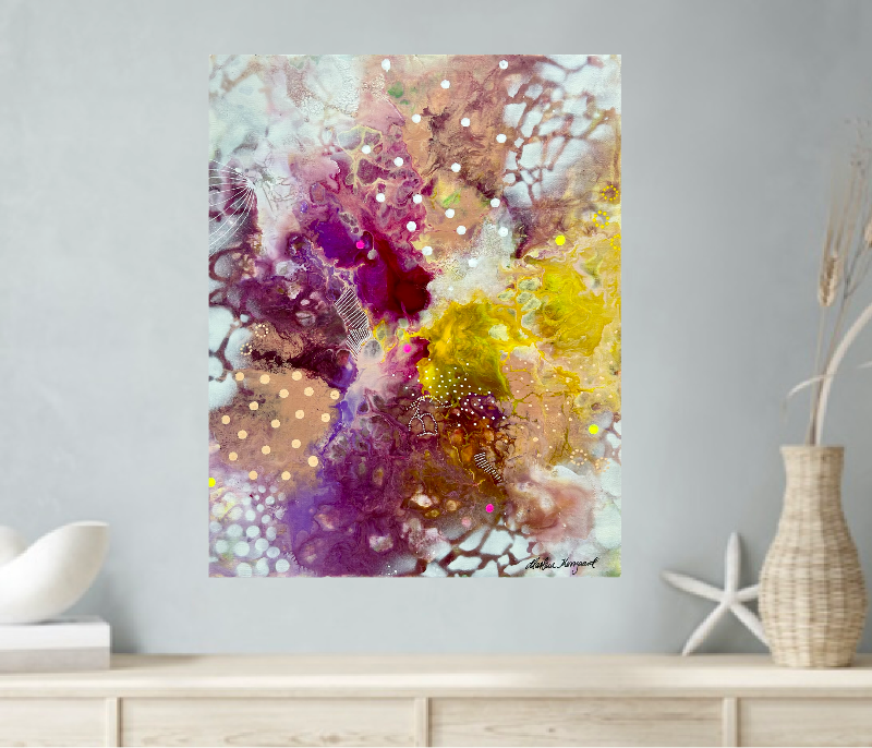 #SOFT MAGENTA BURST#