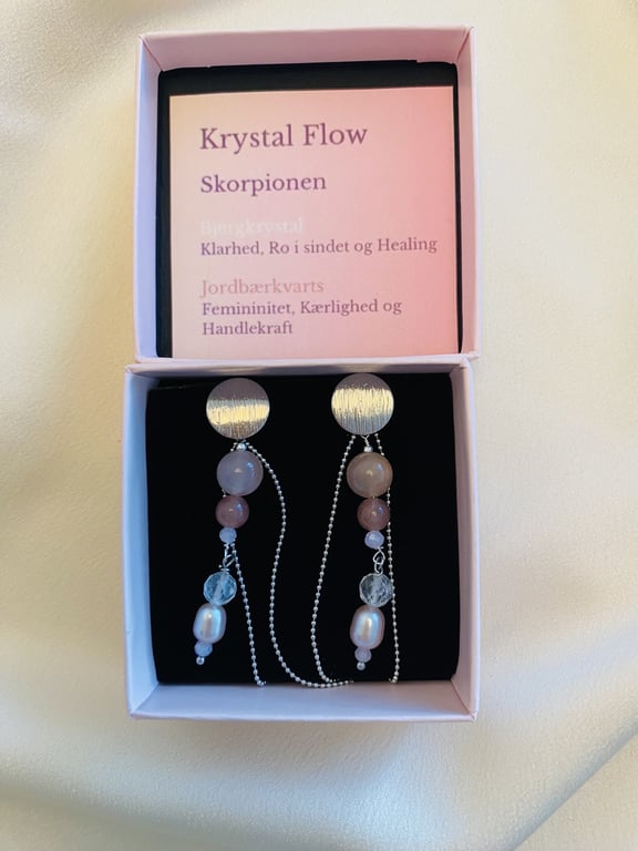 Bjergkrystal og Jordbærkvarts  billede 2