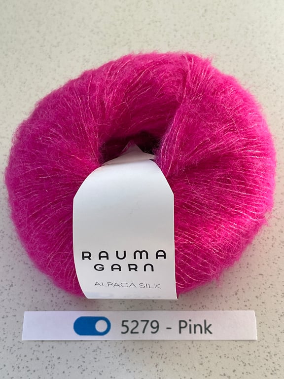 Garn: Alpaca Silk garn ngl. á 25 g (15)