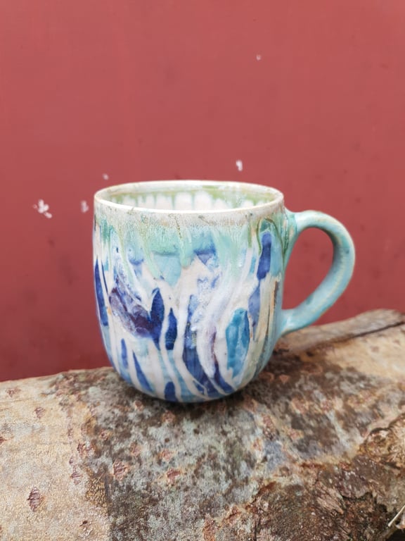 Malerisk kop med hank (3,5 dl)  billede 7