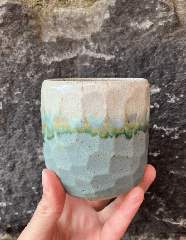 Facetskåret unika kop billede 6