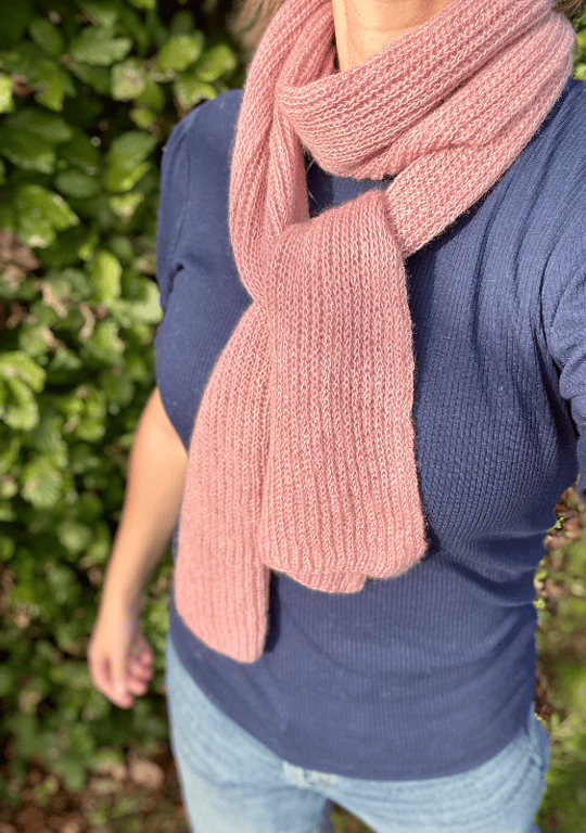 Gabi Scarf strikkeopskrift billede 3