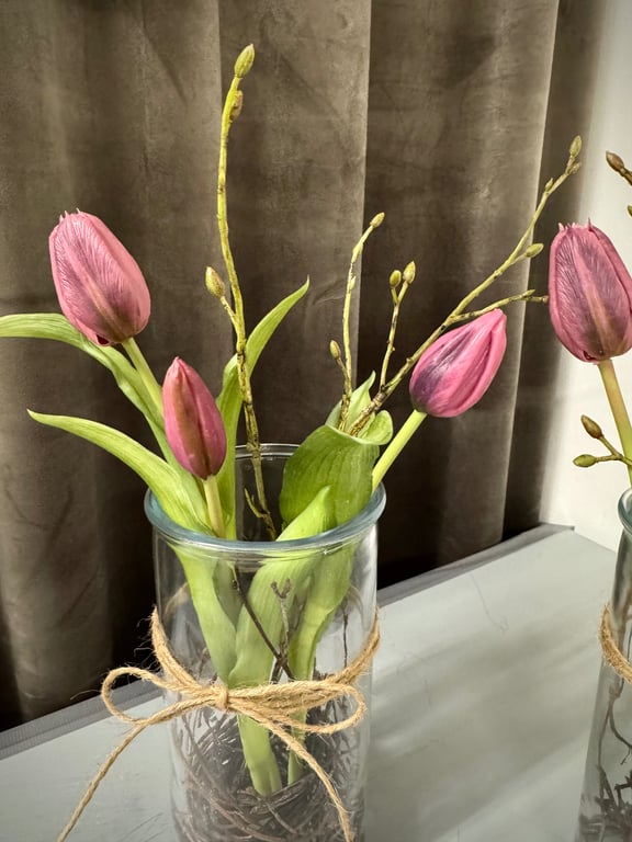 Tulipaner i glas  billede 2