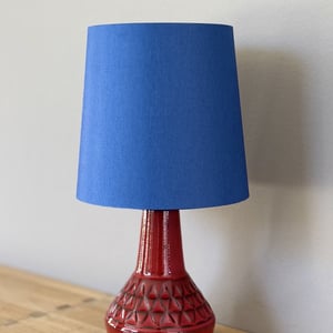 Upcycled vintage bordlampe - Søholm Keramik – produktbillede