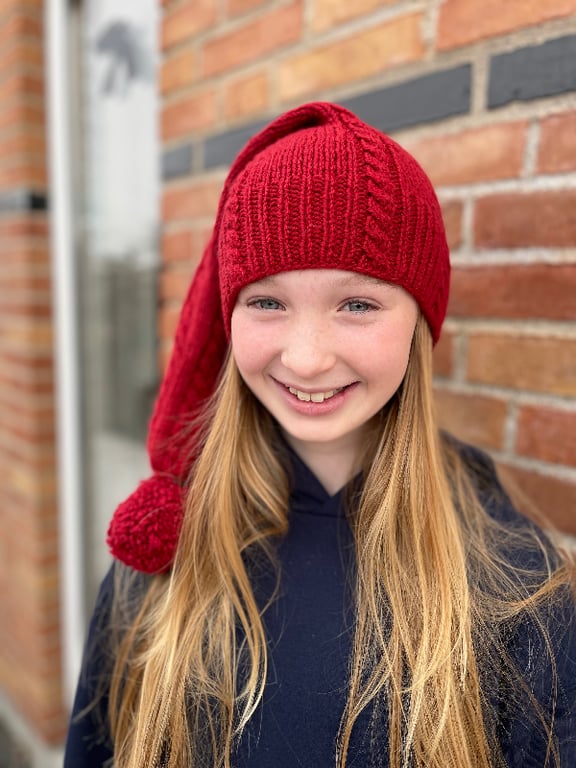 Kaja Nissehue strikkeopskrift billede 4