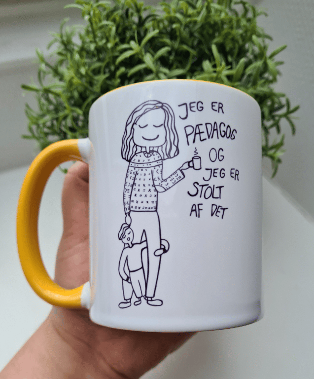 Krus: Jeg er pædagog og jeg er stolt af det Mørk Gul