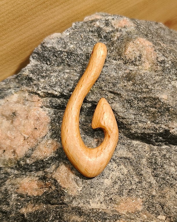 “Vesterhav” – Rustikt vedhæng med rå kant