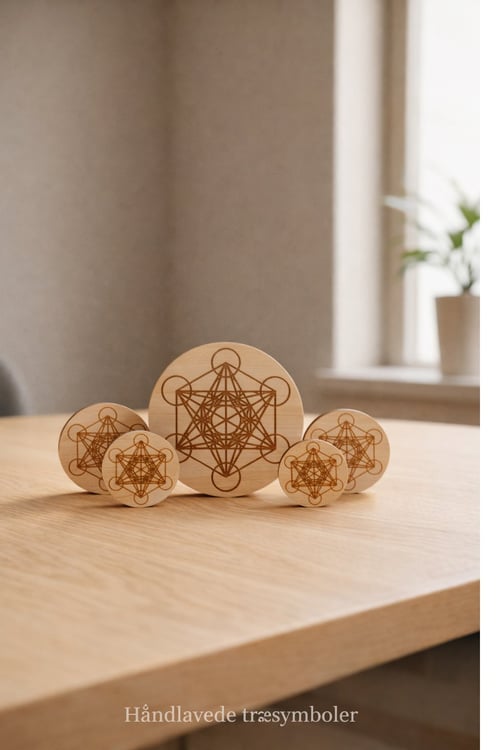 Metatron cirkulær alterbase 5,5 cm