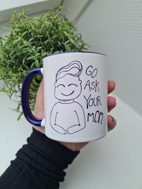 Krus: go ask your mom Mørk Blå