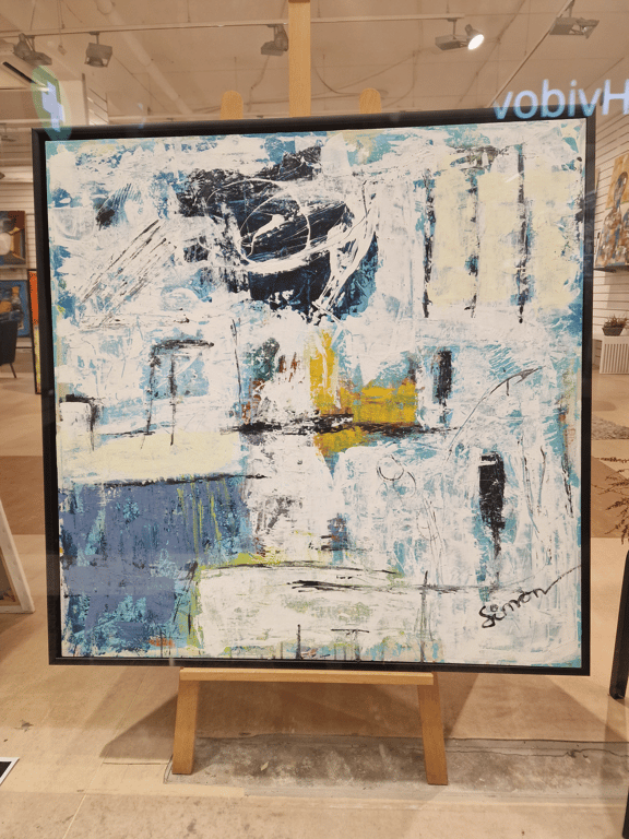 #1271  100 x 100 cm  SOLD