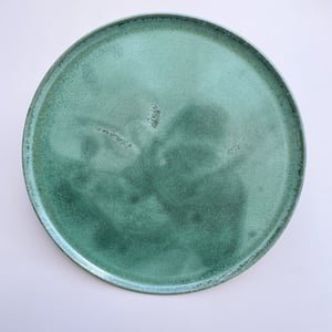 Grøn, middagstallerken – produktbillede