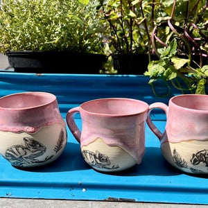 Kameleon i pink – produktbillede