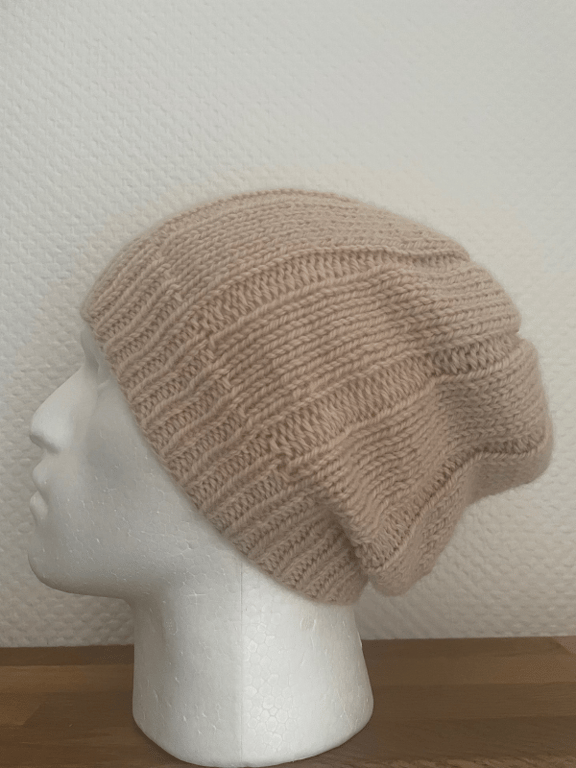 Printet opskrift: Loving Lissi hue (voksen) billede 2