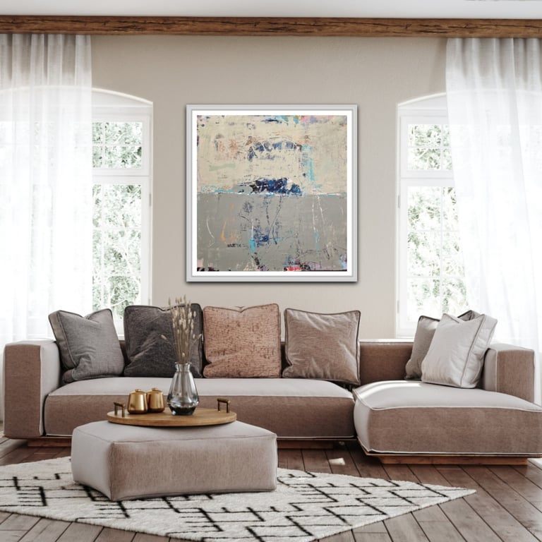 #1329. 80x80 cm billede 2