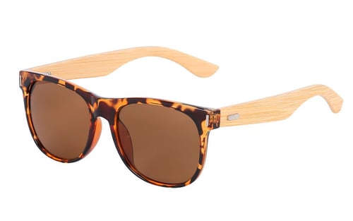 Braune Wayfarer aus Bambus (1)