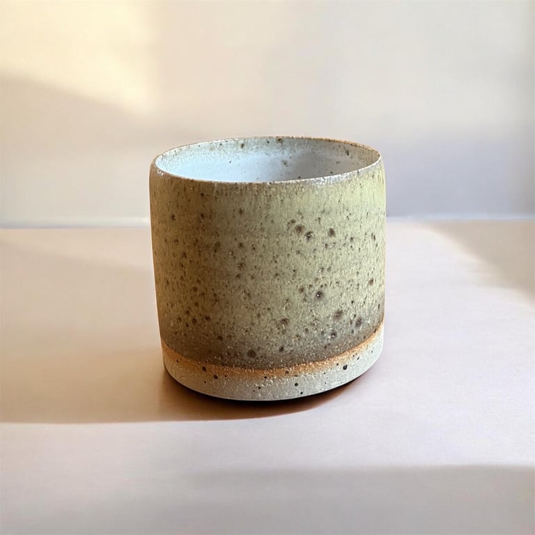 Cylinderkop (gul m. lavapletter)